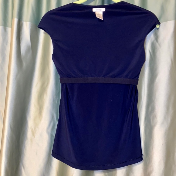 CACHE blue top, XS - Picture 7 of 7